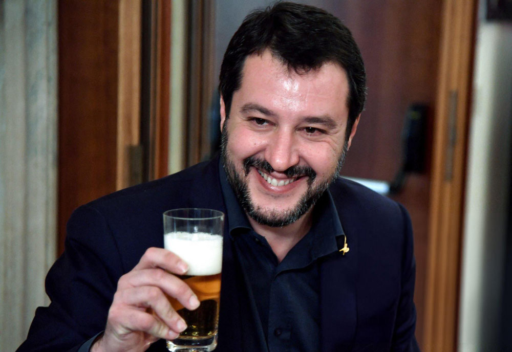 Ministro delle Infrastrutture e dei Trasporti Matteo Salvini